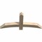 Ekena Millwork Bellingham Rough Sawn Timber Gable Bracket, Douglas Fir, 48"W x 22"H x 4"D x 4"F, 11/12 Pitch GBW048X22X0404BEL00RDF - alternate 3
